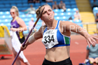 Senior womens javelin, Northern Senior and Under-20s Champs., Sports City, Manchester. Photo: David T. Hewitson/Sports for All Pics